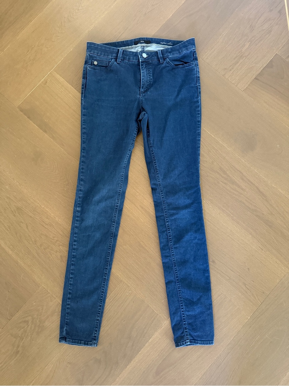 HUGO BOSS super slim Women's Dark Blue jeans size US 30